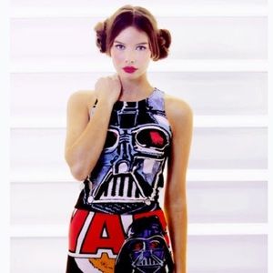 Goldie x We Love Fine Star Wars Comic Cropped Tank